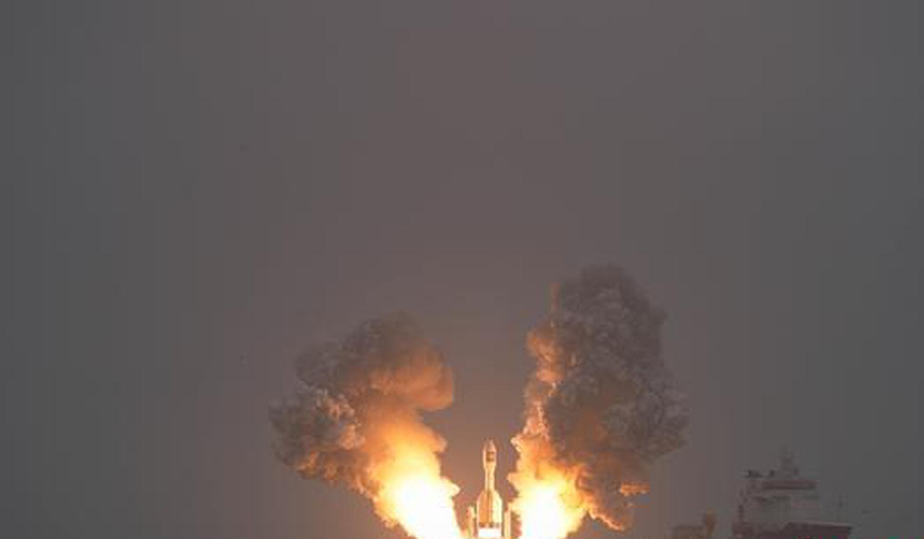 China launches Gravity-1 rocket from sea