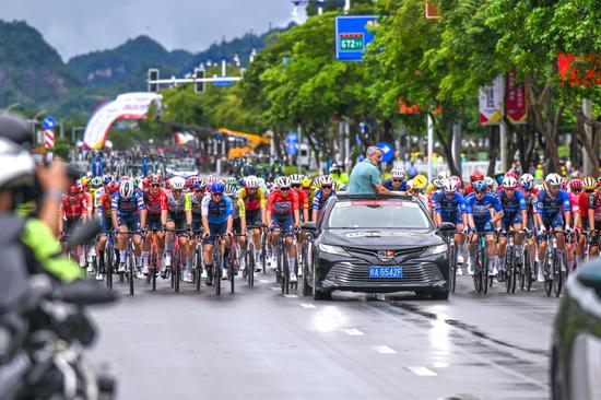 French cyclist wins championship in Tour of Guangxi 2025