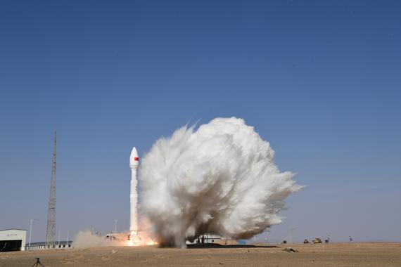 A photo taken of the launch site, on Oct 19, 2025. (Photo by Wang Jiangbo/For chinadaily.com.cn)