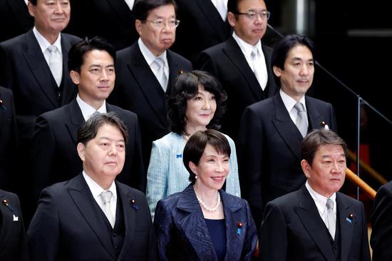 Japan PM Sanae Takaichi forms cabinet lineup
