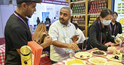 Chinese food enterprises attract global buyers at 3rd phase of 138th edition of Canton Fair