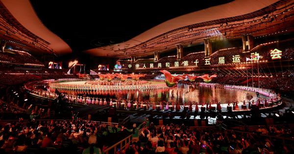 15th National Games open in Guangzhou