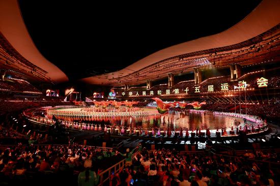15th National Games open in Guangzhou