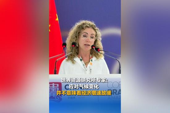 WRI official: 'climate action does not mean slowing growth'