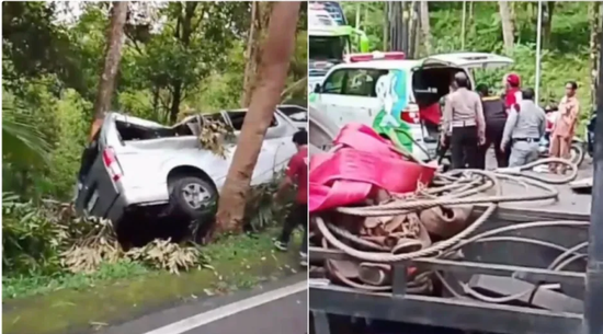 Some injured Chinese tourists return home after deadly Bali crash