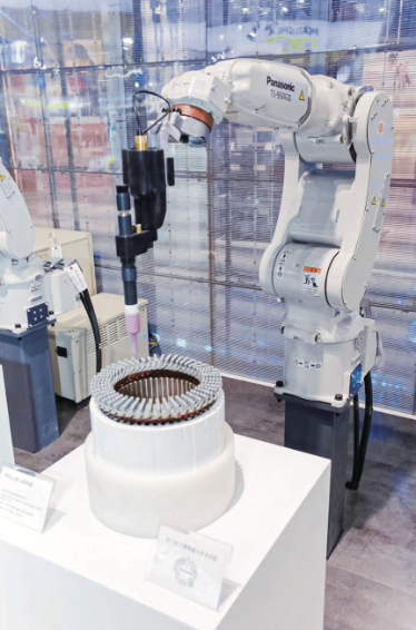 A new product showcased by Panasonic at previous CIIE. [Photo/Panasonic]