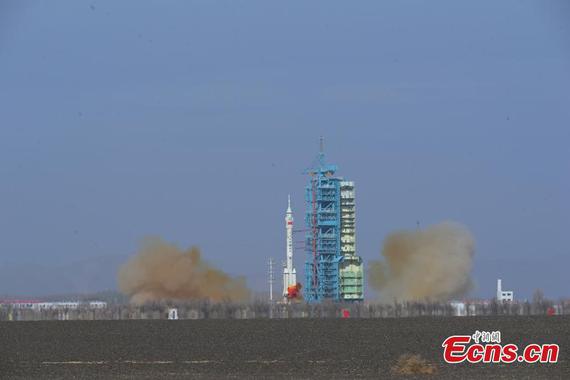 China launches the Shenzhou-22 spaceship from the Jiuquan Satellite Launch Center in northwest China on Nov. 25, 2025. (Photo/ Wang Jiangbo)
