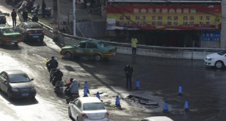 Heating pipe accident in Dalian kills one, injures one
