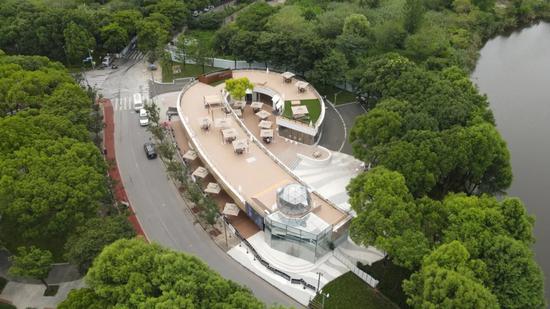 Johnson Health Culture Center located by Yuangxiang Lake in Jiading, Shanghai. [Source: Johnson]