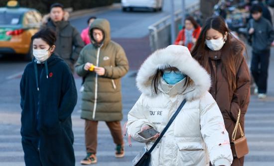 Beijing temperatures plummet