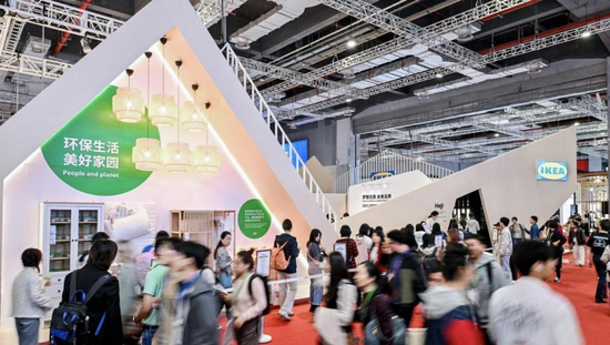 IKEA's booth at the 7th CIIE. Source: IKEA