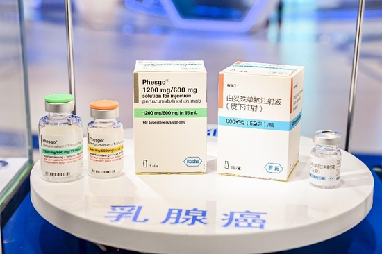 Phesgo showcased by Roche at the CIIE Source:Roche