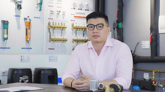Jeffrey, Director of SYR TRADING (SHANGHAI) CO., LTD., receives an interview.