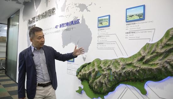 Yan Zhijun, Marketing Director of Theland AsiaPacific, receives an interview.