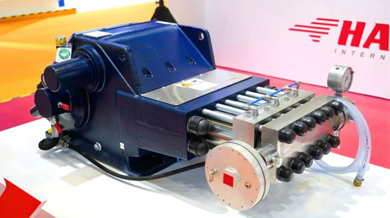 Products from the HAWK brand debuted at the seventh CIIE. [Photo provided by Kärcher]