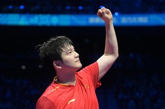 Chinese paddlers seal sixth straight win after crushing France at ITTF Mixed Team World Cup