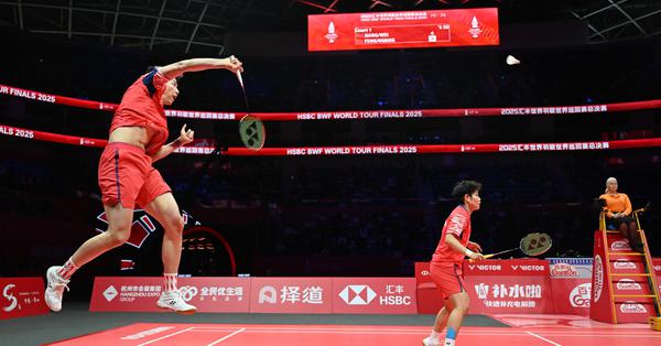 China's Feng/Huang claim mixed doubles title at BWF World Tour Finals