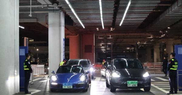 Southbound Travel for Guangdong Vehicles scheme implemented for entry into urban Hong Kong