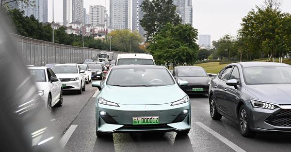 China's first L3 self-driving car debuts in Chongqing