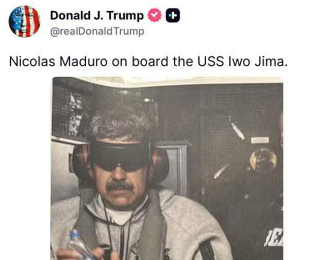 Maduro and wife arrive in New York to face U.S. charges