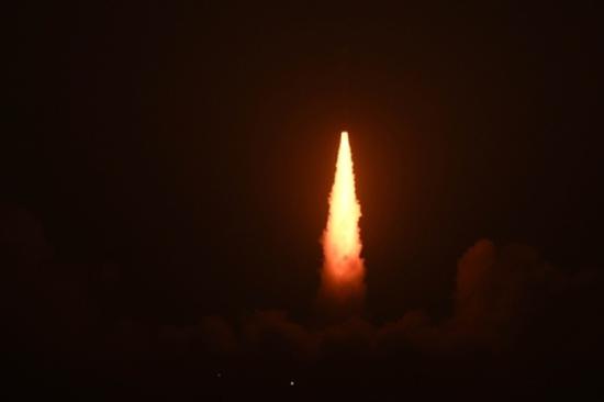 Chinese commercial rocket launches new satellites from sea for IoT constellation