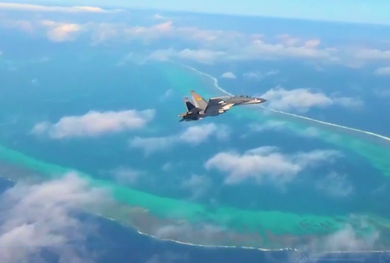 PLA conducts combat readiness patrols around Huangyan Island