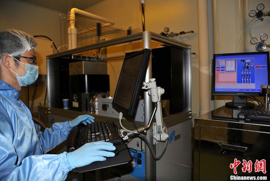 Photo shows the key laboratory for quantum iInformation at the&nbsp;University of Science and Technology of China. (File photo/China News Service)