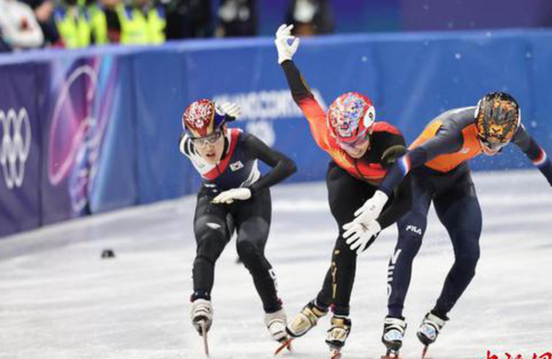 China's Sun Long wins silver in men's 1,000m short track speed skating at Milan-Cortina