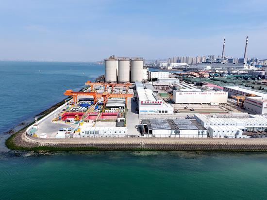 Construction of Jiaozhou Bay undersea tunnel underway