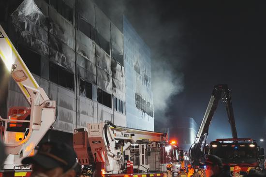 10 killed, 59 injured in South Korea's auto parts factory fire