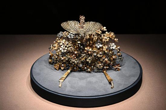 Cultural relics from Sui Dynasty on display in Beijing