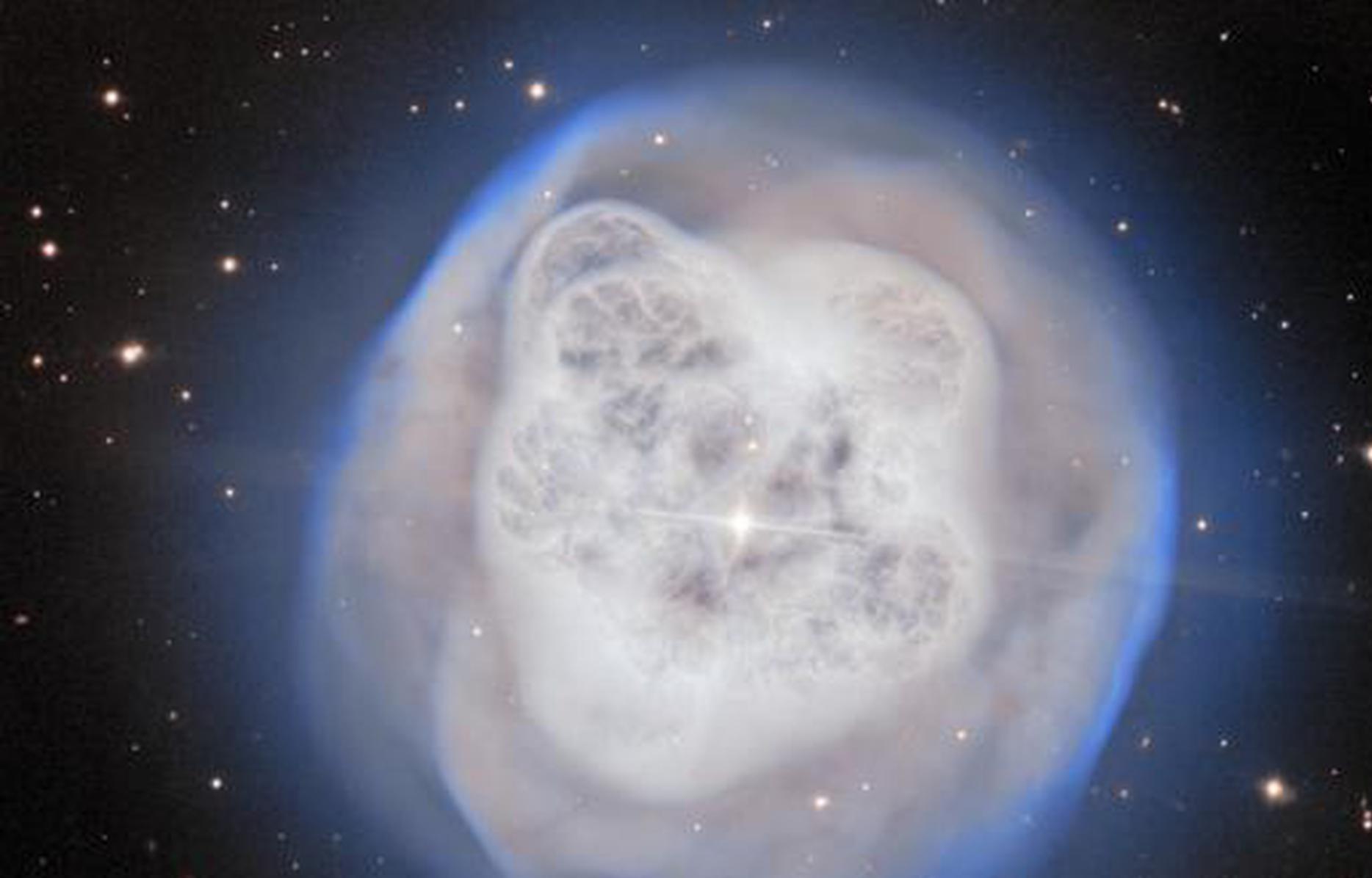 U.S. National Science Foundation releases image of dying star resembling crystal ball