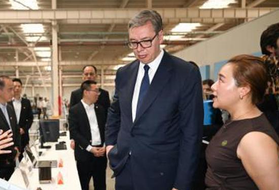 China-Serbia cooperative leap from roads to robots