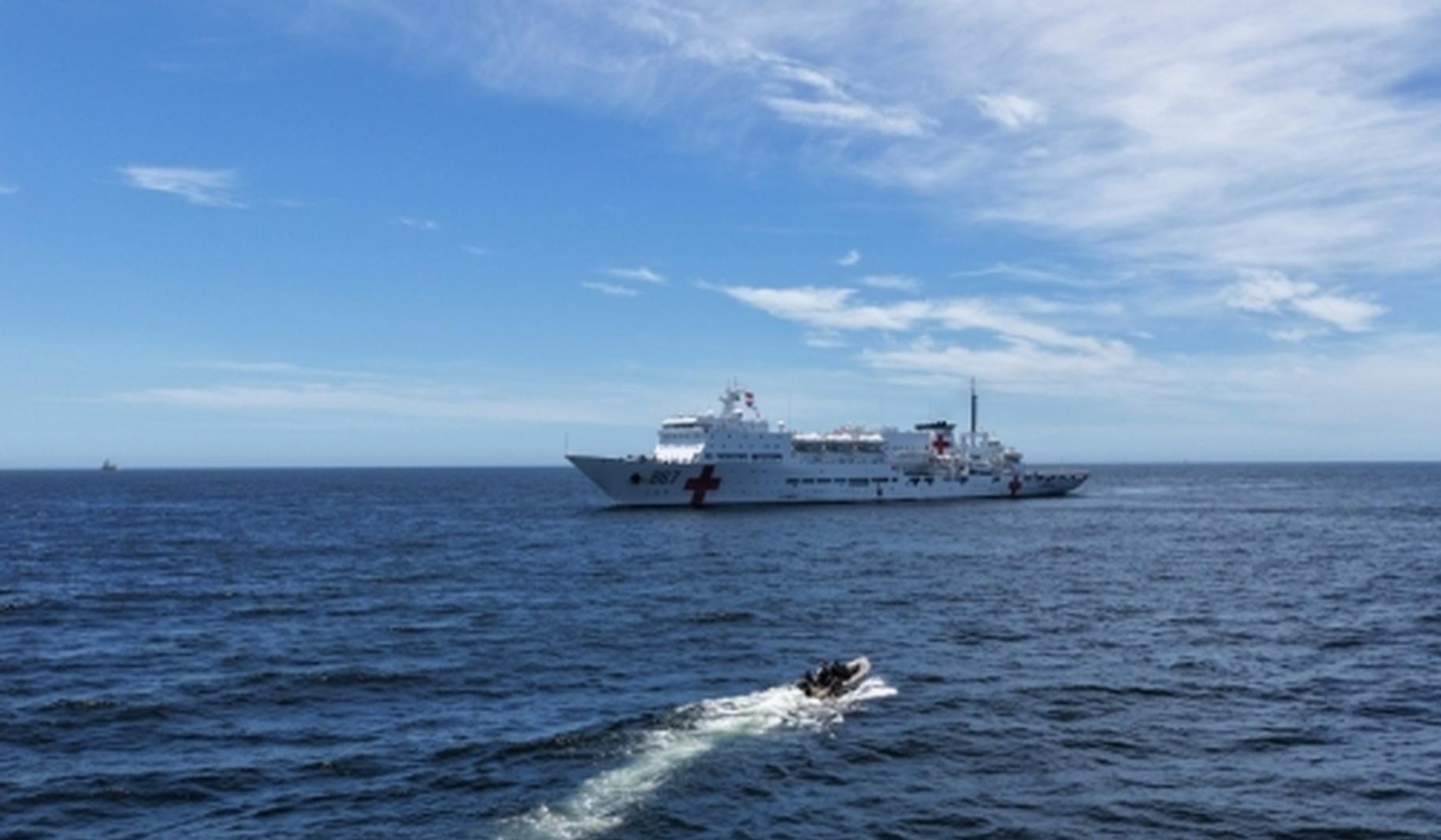 Chinese naval hospital ship sets sail for mission in South China Sea