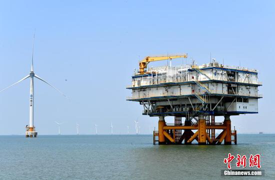 Offshore renewable energy powers nation