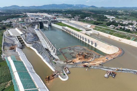 Construction of Pinglu Canal nears completion