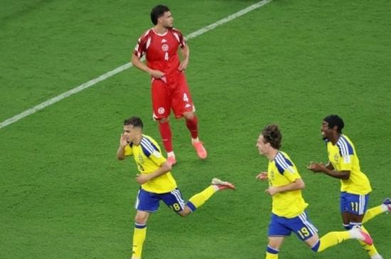 Tunisia suffers heavy defeat against Sweden in FIFA World Cup