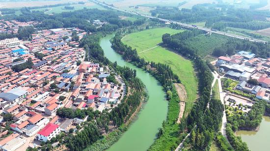 Ecological corridor takes shape along Grand Canal in Hebei