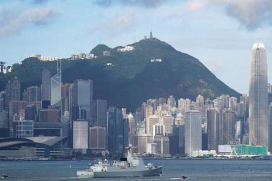 PLA naval ships Nanning, Hengyang left Hong Kong