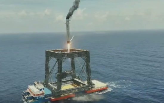 China recovers reusable Long March-10B rocket stage in sea-based first