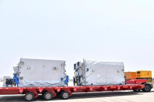 Chang'e 7 carrier rocket arrives at launch site for assembly and testing