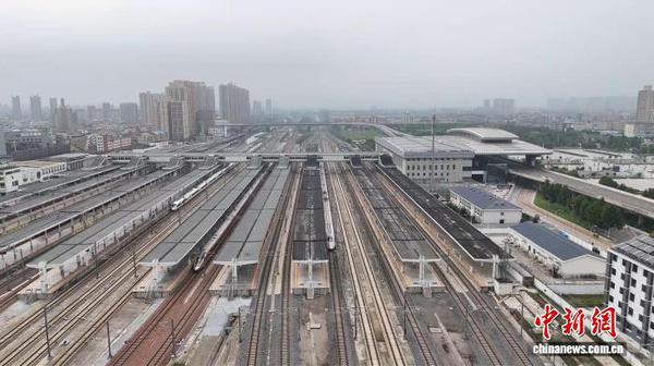 The Shangqiu Station. (Photo / Provided to China News Network)