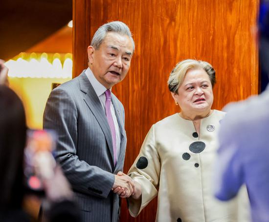 Chinese FM says external meddling, maritime disputes hype will turn Philippines into manipulated pawn