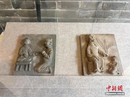 Jin Dynasty Brick carvings of the Twenty-four Filial Exemplars (Photo: China News Service)
