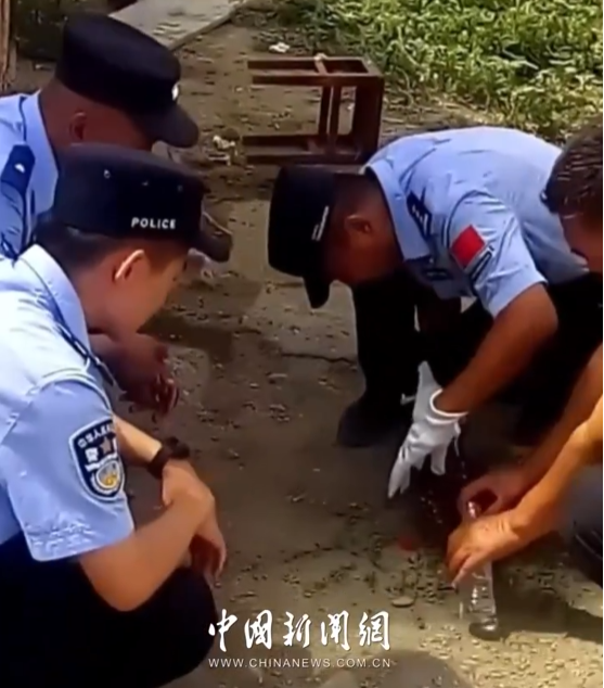 (Screenshot from video of China News Network)