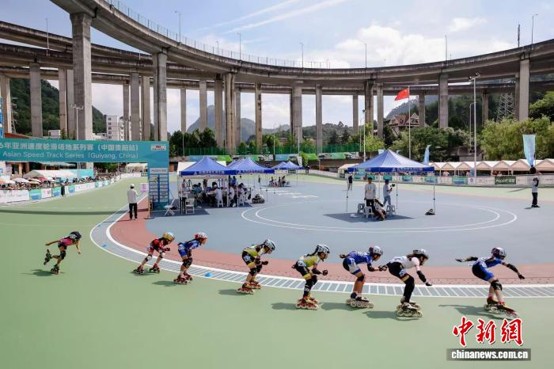 The players of the 2026 Asian Speed Track Series (Guiyang, China), July 26, 2026 (Photo: provided by the organizing committee of the Asian Speed Track Series)