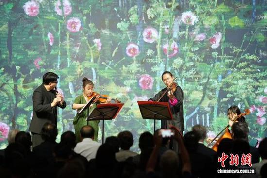 China's National Art Museum unveils immersive night art experience
