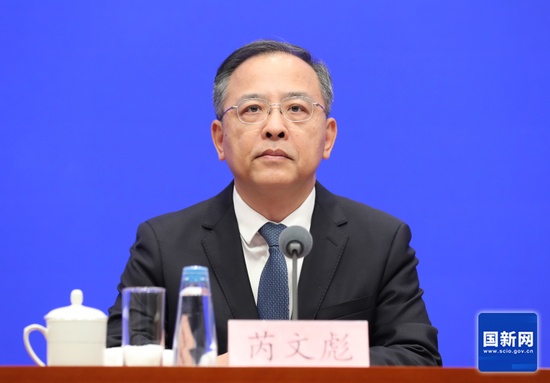 Rui Wenbiao, deputy head of the China National Intellectual Property Administration, speaks at the press conference, July 28, 2026. (Photo: State Council Information Office)