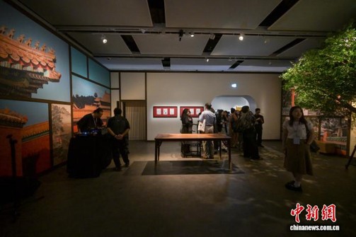 A view of a themed exhibition at the Hong Kong Palace Museum (HKPM), July 30, 2026 (Photo: China News Service/ Chen Yongnuo)