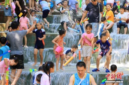 China logs second-hottest July on record